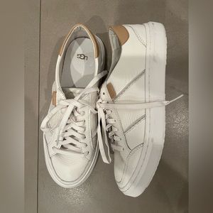 White ugg sneakers